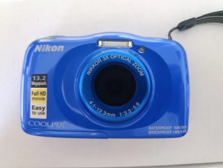 Cámara Nikon Coolpix W100 Azul