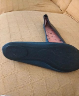 Manoletinas Azul Talla 37
