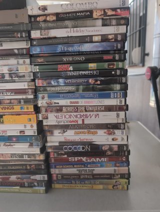 Lote de 60 Películas en DVD