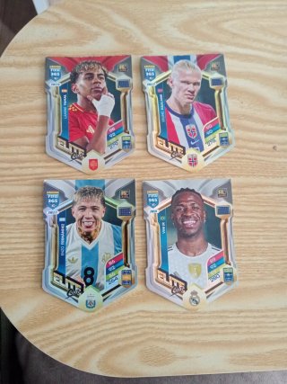 4 Cromo FIFA 365 Elite lamine haland vinicius enzo