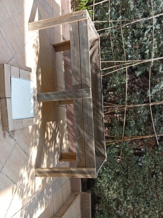 Huerto Urbano de Madera