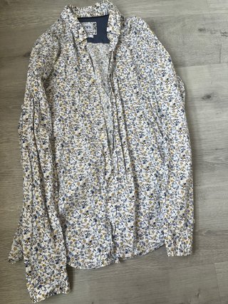 Camisa Zara Estampada Floral Hombre