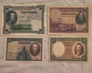 Lote Billetes Españoles Banco de España