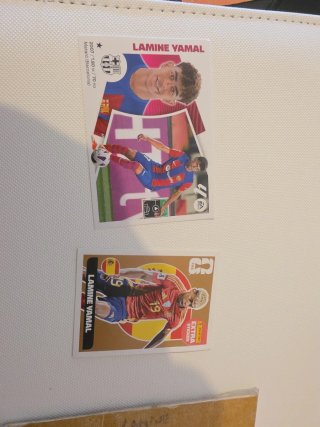 2 Cromos de Lamine Yamal