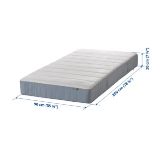 Cama 90x200 BRIMNES Ikea con cajones