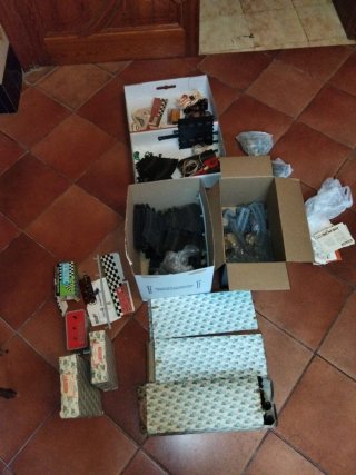 Lote Scalextric e Ibertrén