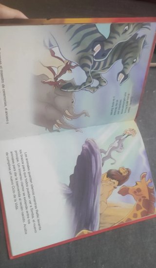Cuento infantil Disney Rey Leon