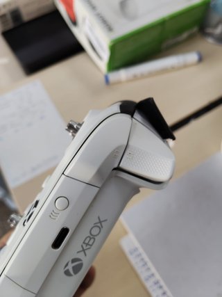 Mando Xbox Blanco y Negro