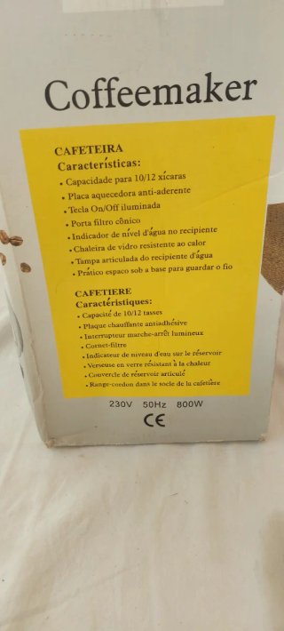 Cafetera de Goteo Austina SH-603