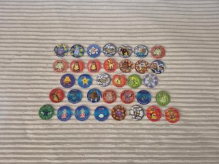 Colección Tazos 1 Pokémon
