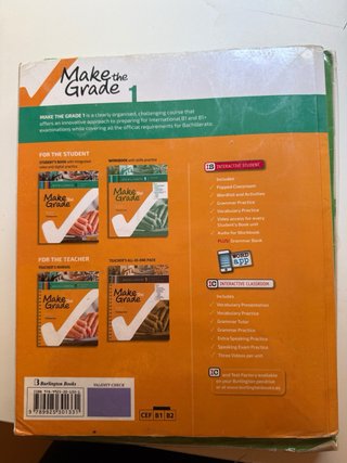 Make the Grade Bachillerato 1. Student's book