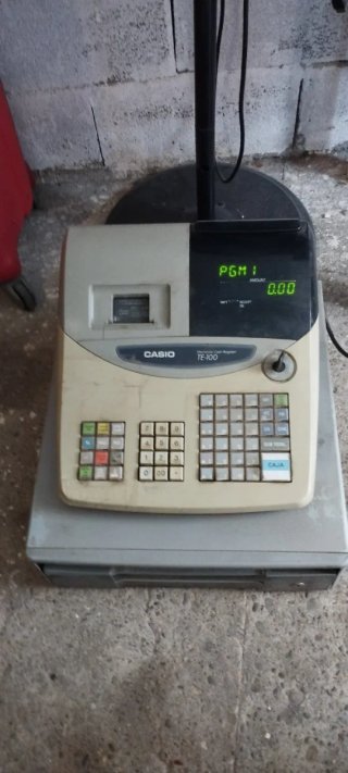 Caja Registradora Casio TE-100