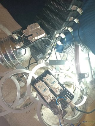 Downlight con reactancia empotrables