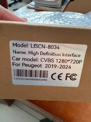 Módulo Alta Definición Peugeot