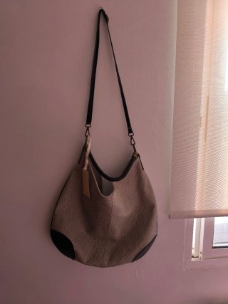 Bolso de piel italiano
