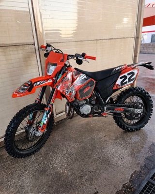 KTM 125 EXC matriculada