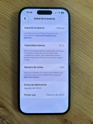 iPhone 15 128GB Muy buen estado
