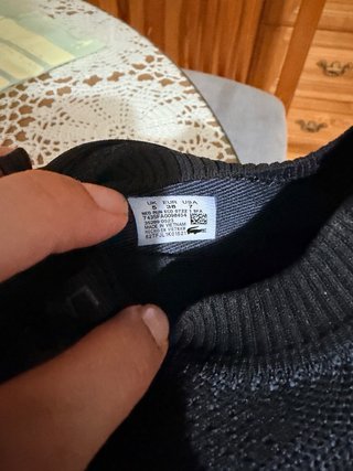 Zapatillas Lacoste Negras y Blancas