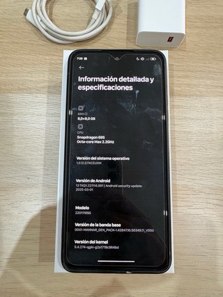 Xiaomi Redmi Note 11 Pro 5G Negro/Gris