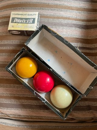 Bolas de billar francés (3 unidades)