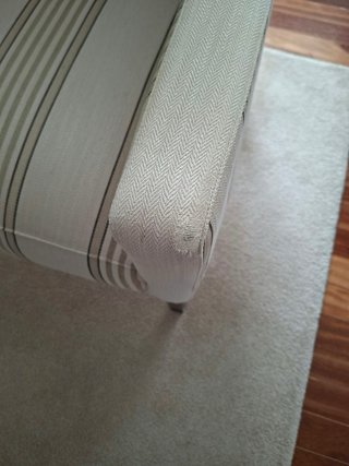 Juego de 2 butacas de tela