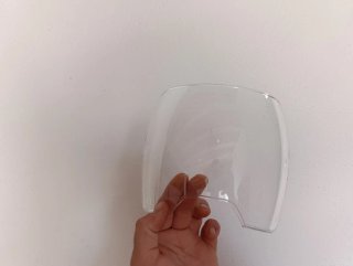 Visera para Casco Transparente