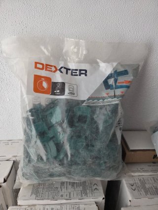 4 Kits Clips Nivelación Suelo Dexter 250uds