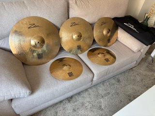 Set Platillos Batería Zultan Rock Beat