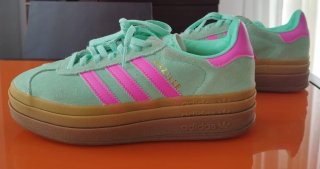 Adidas Gazelle Verde y Rosa Talla 36.5