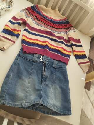Lote Ropa Mujer t s-m: Jersey, Sudadera y Vaqueros