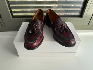 Bally 100% piel Burdeos (vino) T.41.5 (22)