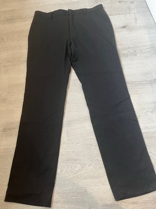Pantalón de vestir negro hombre