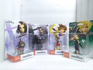 Pack 4 Amiibo Videojuegos Square Enix