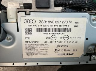 Pantalla Multifuncion Audi A3 8V 2012-2020
