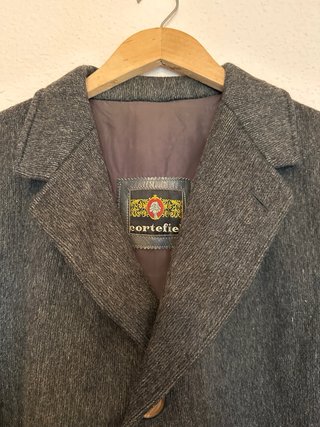 Cortefiel Chaquetón Gris
