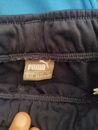 Chándal Puma Minicats Azul y Negro 2A
