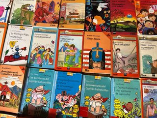 47 LIBROS INFANTILES BARCO DE VAPOR