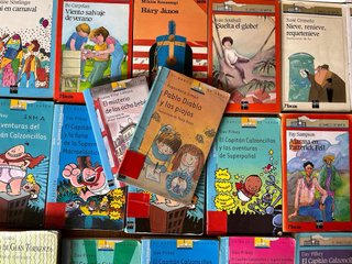 47 LIBROS INFANTILES BARCO DE VAPOR