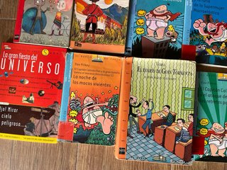47 LIBROS INFANTILES BARCO DE VAPOR