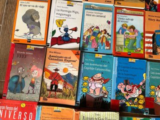 47 LIBROS INFANTILES BARCO DE VAPOR