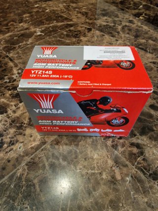 Batería de Moto Yuasa YTZ14S