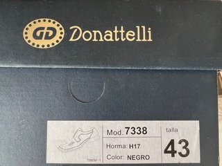 Zapatos Donattelli Caballero Negro Talla 43