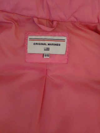 Giubbino bimba rosa. Originale marines