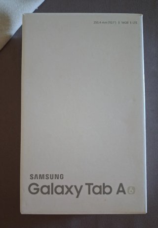 Tablet Samsung  Galaxy Tab A.Blanca