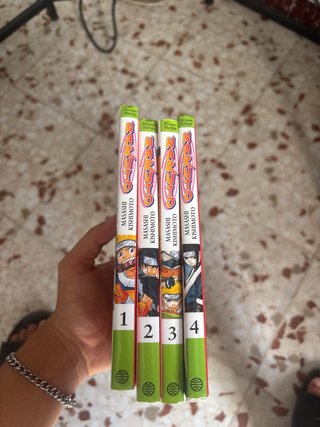 Naruto no 1 a 4