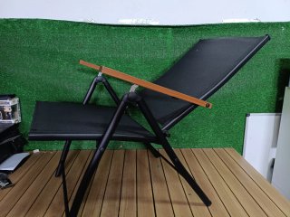 Costway Juego de 2 sillas de jardín con respaldo