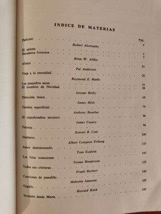 Antología de Cuentos de Ficción Científica (Labor)