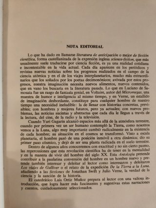 Antología de Cuentos de Ficción Científica (Labor)