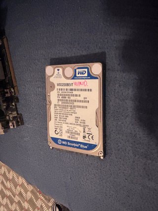 Disco Duro WD 320GB Scorpio Blue
