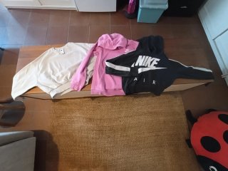 Lote 3 Sudaderas Nike Niña.